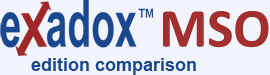 eXadox MSO logo