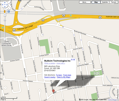 MultiCIM Technologies Inc. map