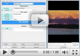 Processing Files and Folders in eXadox DT Video